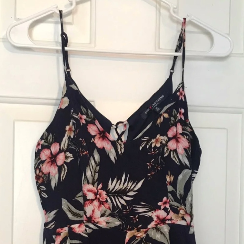 Lace Up Romper